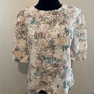 Floral Lace Women Top
